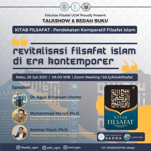 Talkshow Bedah Buku Revitalisasi Filsafat Islam Di Era Kontemporer