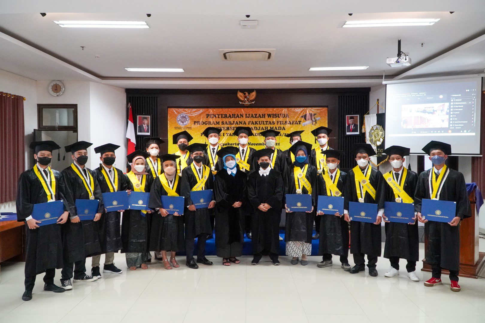 Wisuda Program Sarjana Filsafat Periode I 2021/2022 – Fakultas Filsafat