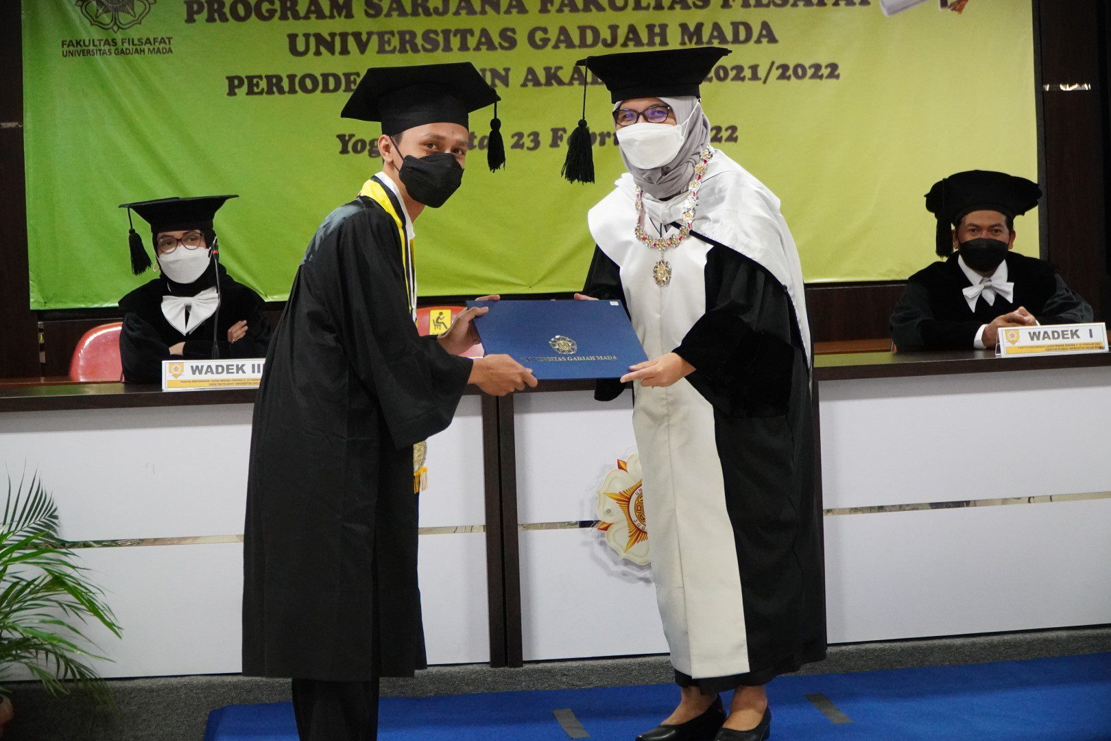 Wisuda Program Sarjana Filsafat Periode II 2021/2022 – Fakultas Filsafat