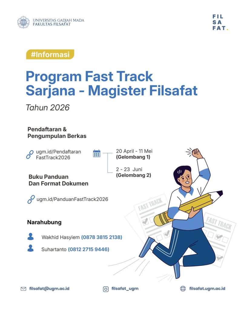 Panduan Program Fast Track Sarjana-Magister Fakultas Filsafat UGM ...